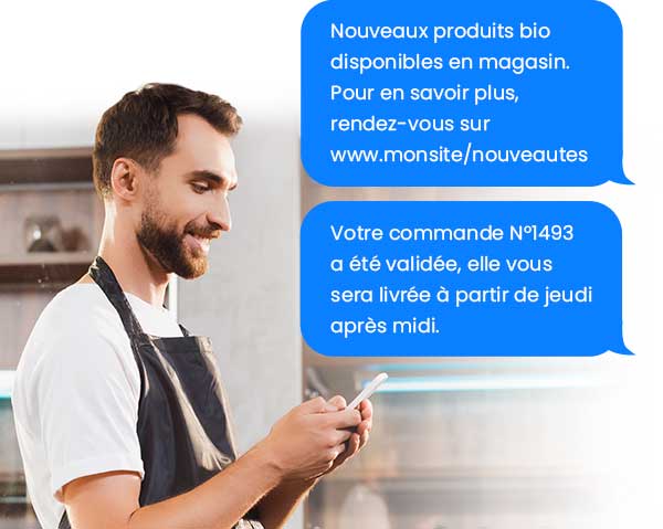 Envoi massuf de SMS par internet, mailing SMS