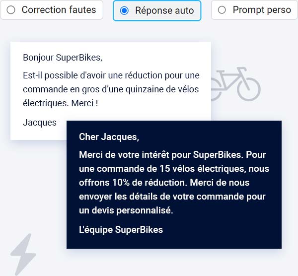 Assistant IA Email LWS, envoyez des mails pro plus facilement