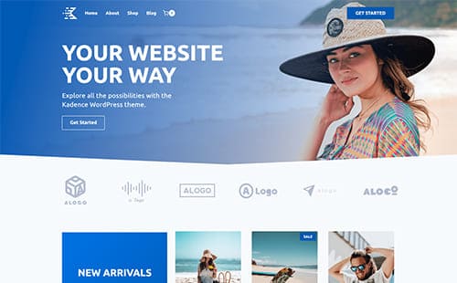 Theme WooCommerce Kadence